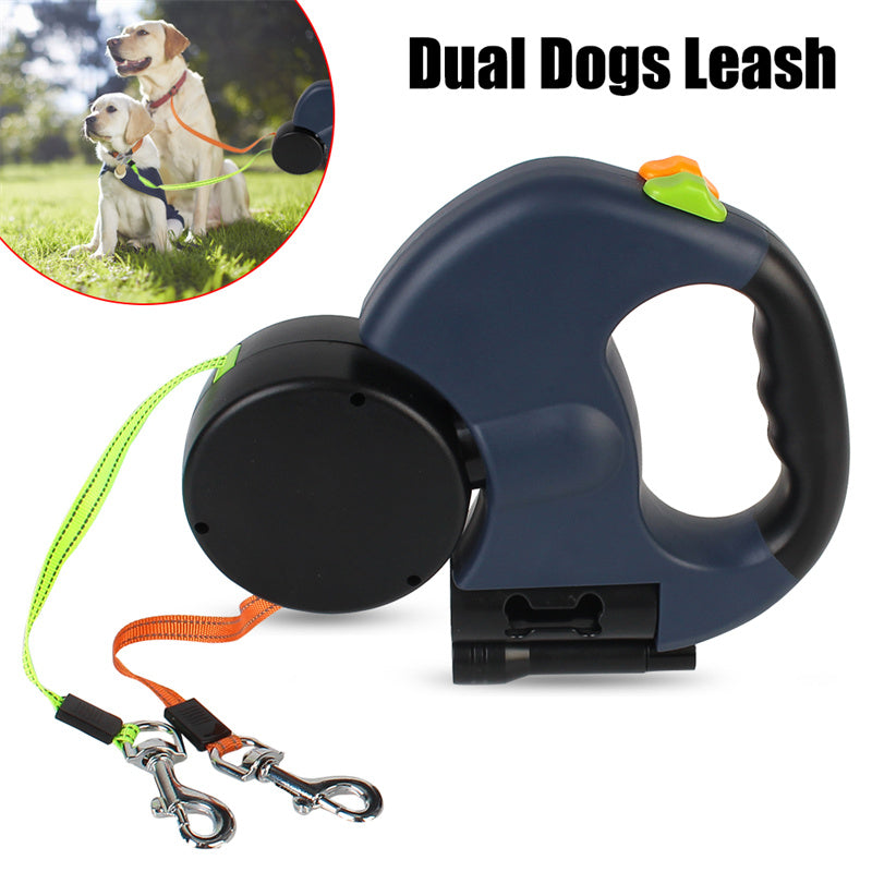 360 Swivel Retractable Reflective Dog Leash