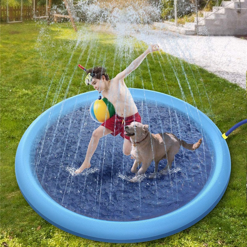 Non-Slip Summer Splash Fountain Pad For Pet