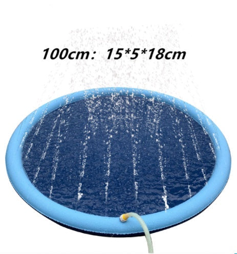 Non-Slip Summer Splash Fountain Pad For Pet