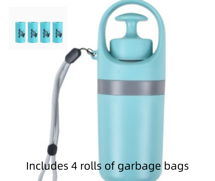 Portable Dog Poop Scooper With Built-in Dispenser