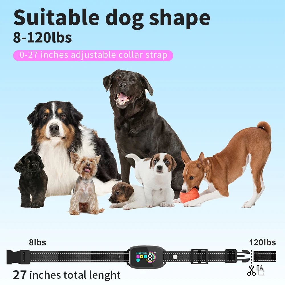 Waterproof Automatic Bark Stopper Dog Collar