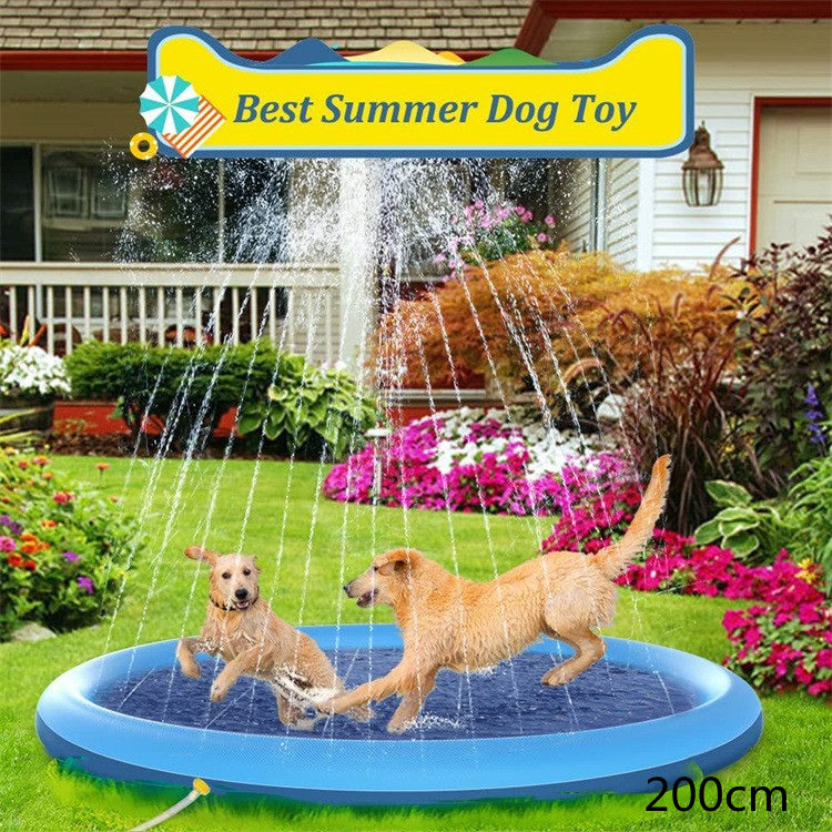 Non-Slip Summer Splash Fountain Pad For Pet