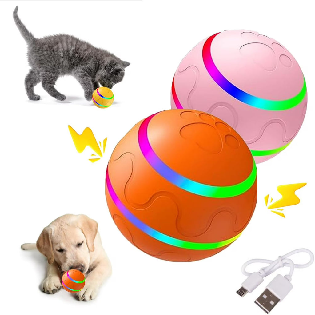 Intelligent Self Rotating Cat Wicked Ball Toy