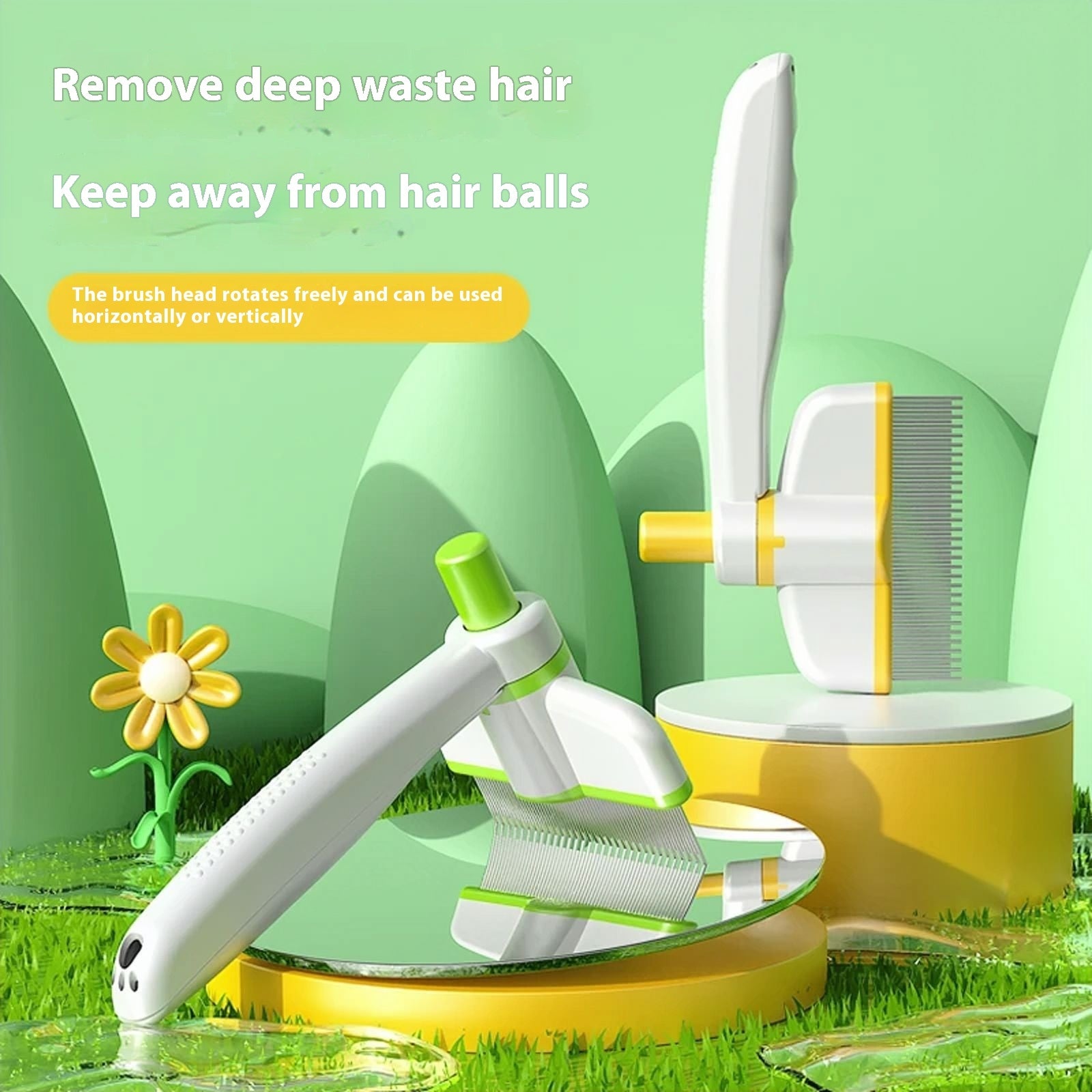 Magic Floating Flea Hair Removal Brush