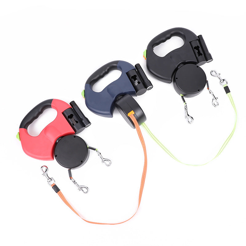 360 Swivel Retractable Reflective Dog Leash