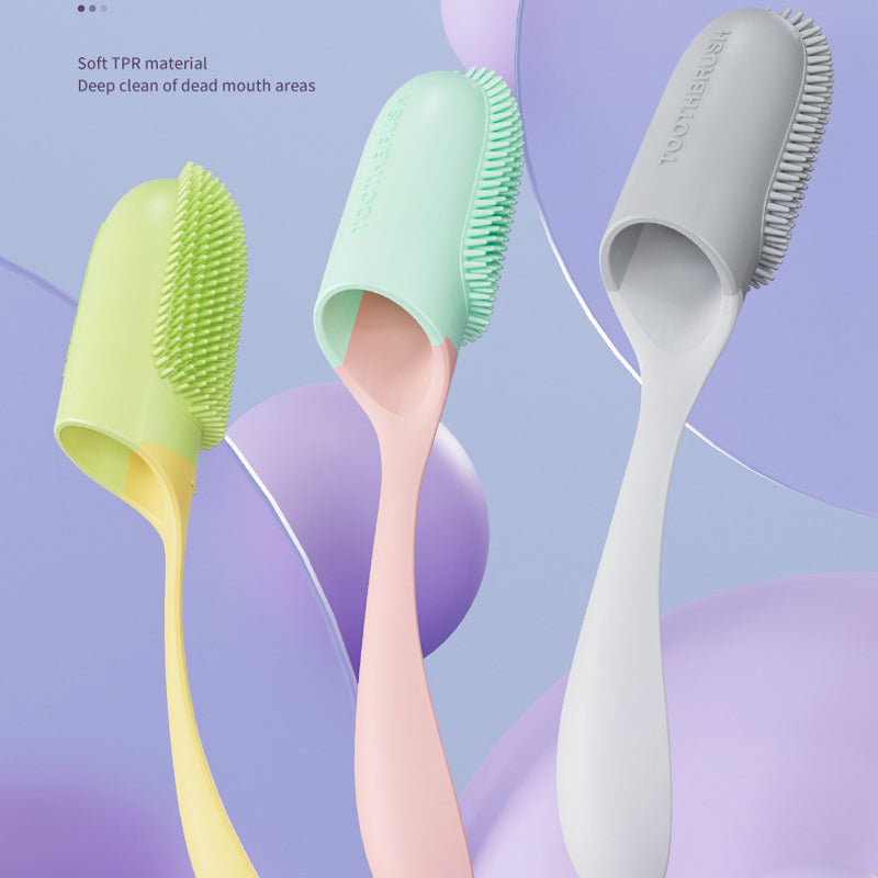 Silicone Finger Wrap Tooth Cleaning Brush