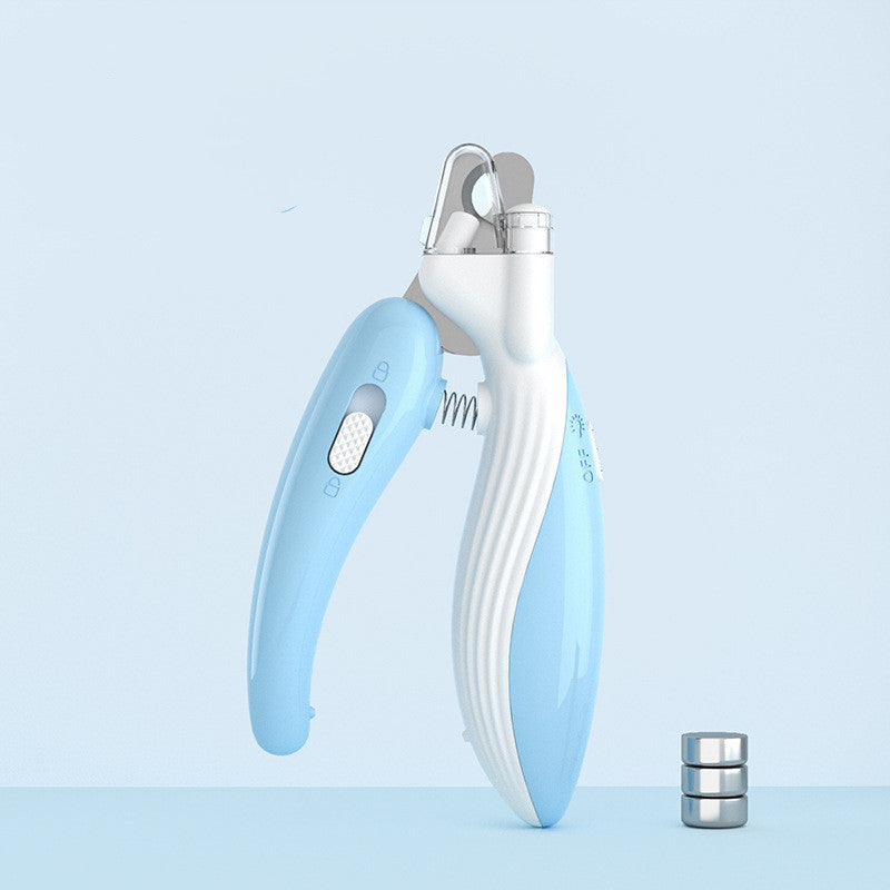 LED Electric Pet Nail Clipper with Light