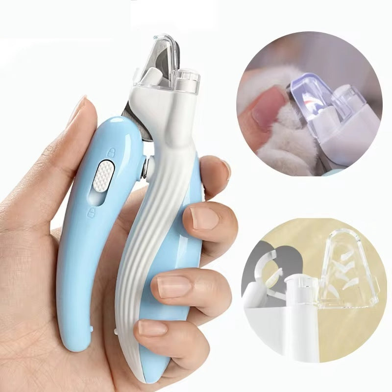 LED Electric Pet Nail Clipper with Light